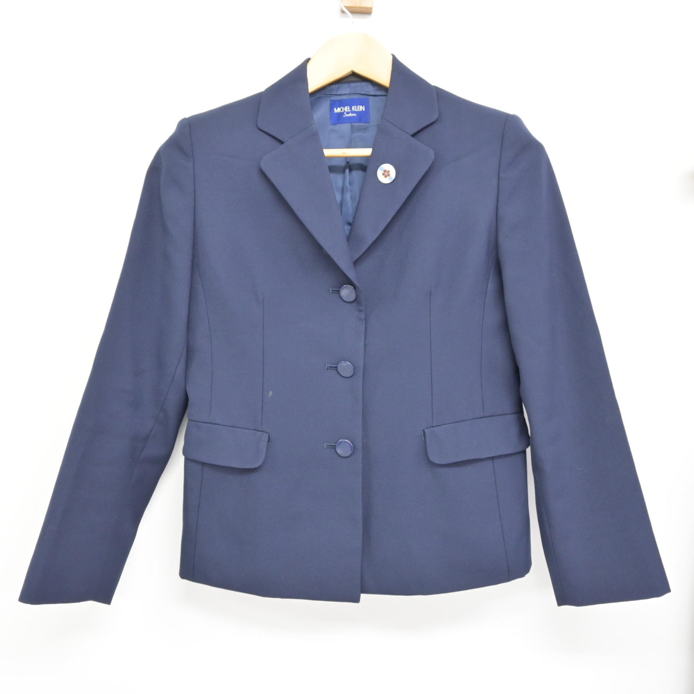 【中古】茨城県 土浦第二高等学校 女子制服 3点 (ブレザー・ジャンパースカート) sf115338