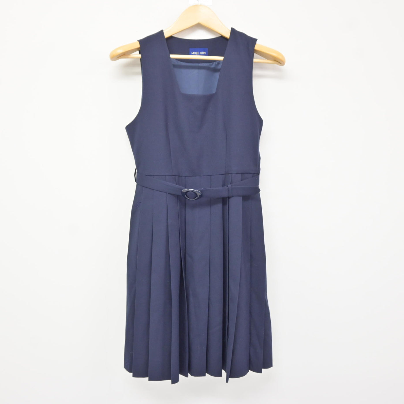 【中古】茨城県 土浦第二高等学校 女子制服 3点 (ブレザー・ジャンパースカート) sf115338