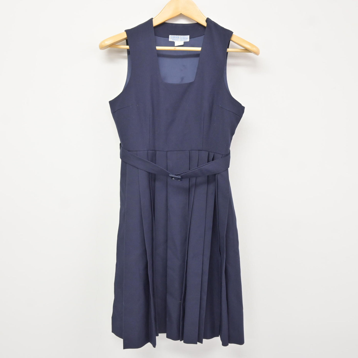 【中古】兵庫県 鳴尾中学校 女子制服 4点 (セーラー服・ジャンパースカート) sf115355