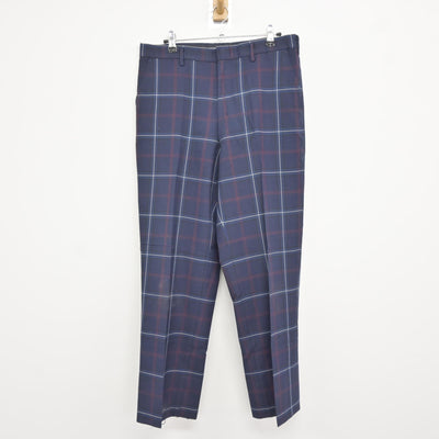 【中古】宮崎県 宮崎第一高等学校 男子制服 4点 (ブレザー・ニットベスト・ズボン) sf115379