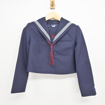 【中古】熊本県 玉名高等学校 女子制服 3点 (セーラー服・ジャンパースカート) sf115385