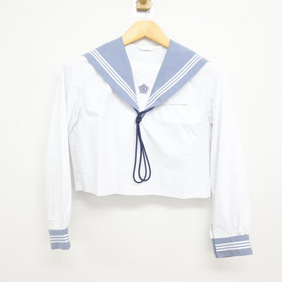 【中古】熊本県 玉名高等学校 女子制服 3点 (セーラー服・スカート) sf115386
