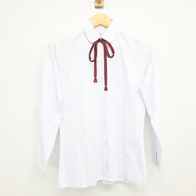 【中古】埼玉県 川島町立西中学校 女子制服 4点 (ブレザー・シャツ・スカート) sf115389