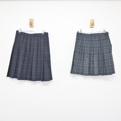 【中古】東京都 江戸川高等学校 女子制服 4点 (ブレザー・スカート) sf115393