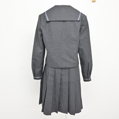 【中古】埼玉県 浦和麗明高等学校 女子制服 3点 (セーラー服・スカート) sf115394