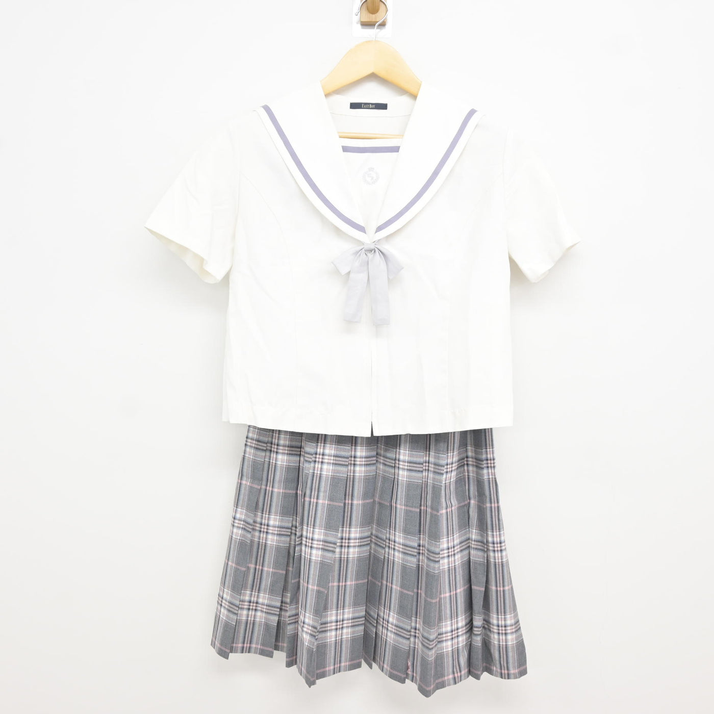 【中古】埼玉県 浦和麗明高等学校 女子制服 3点 (セーラー服・スカート) sf115395