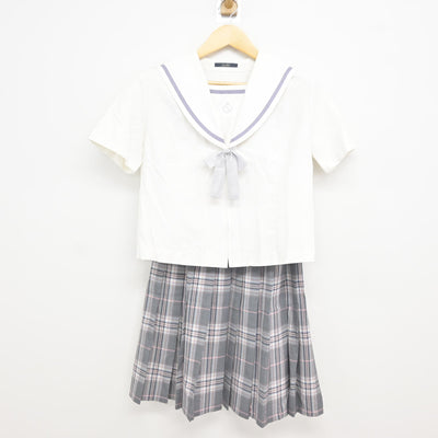 【中古】埼玉県 浦和麗明高等学校 女子制服 3点 (セーラー服・スカート) sf115395