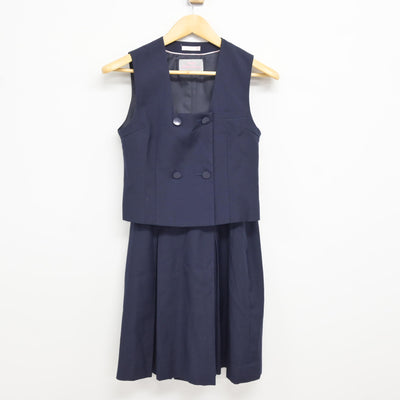 【中古】埼玉県 所沢北高等学校 女子制服 5点 (ブレザー・ベスト・スカート) sf115409