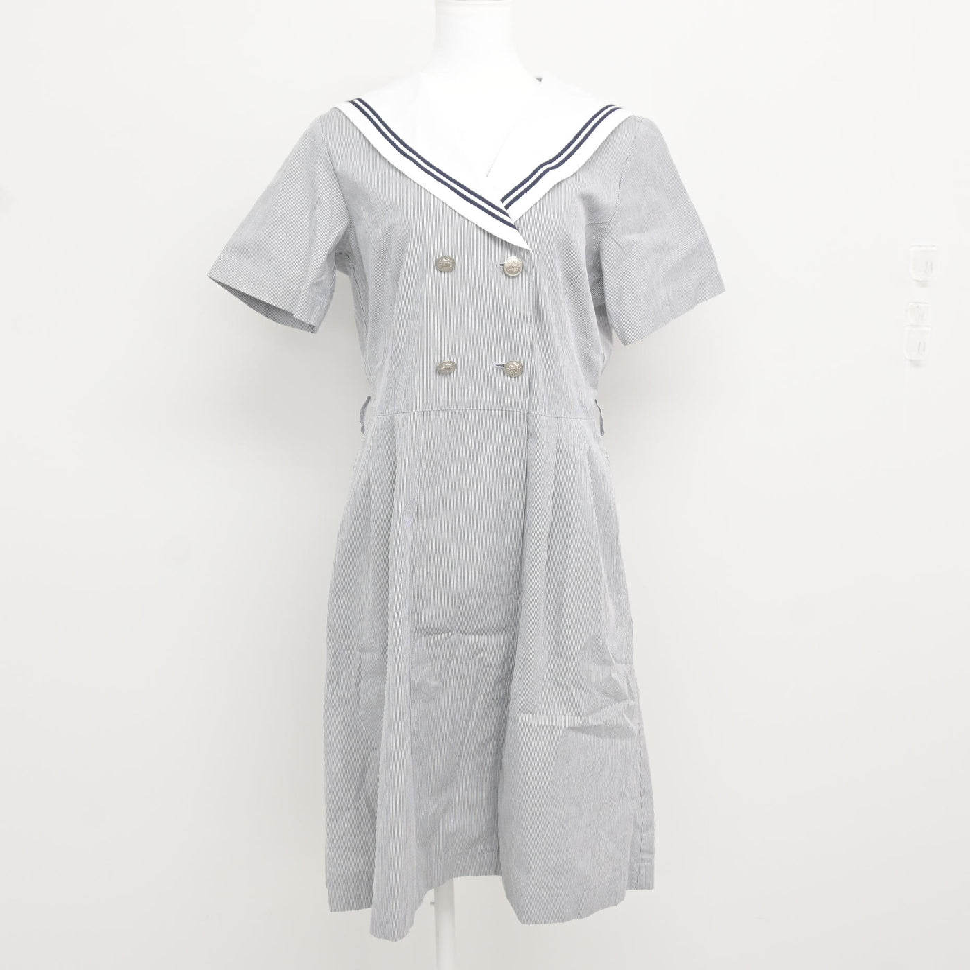 【中古】愛媛県 松山東雲中学校･高等学校 女子制服 1点 (ワンピース) sf115418