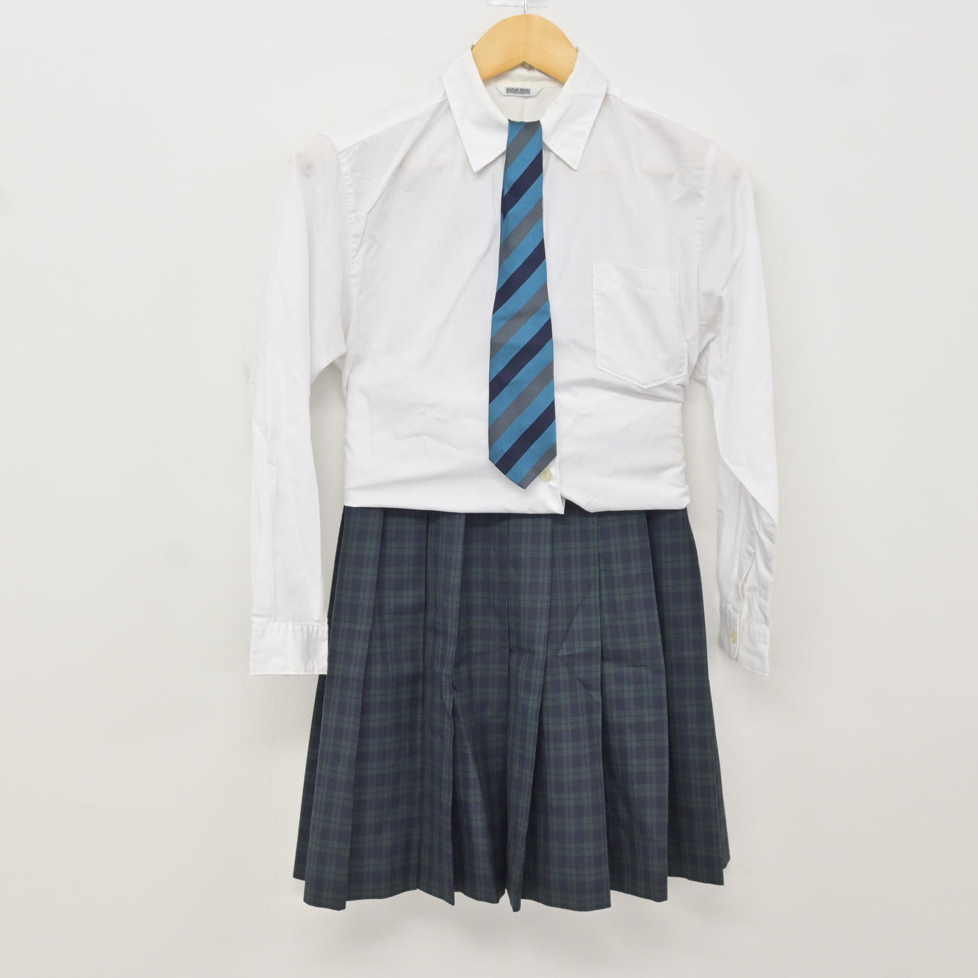 【中古】福岡県 第一薬科大学付属高等学校 女子制服 5点 (ブレザー・シャツ・スカート) sf115422