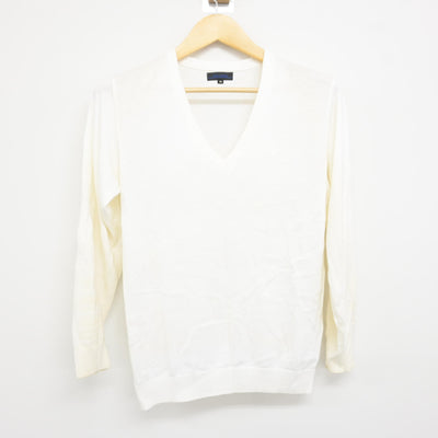 【中古】福岡県 第一薬科大学附属高等学校 女子制服 2点 (ニット・ブラウス) sf115427