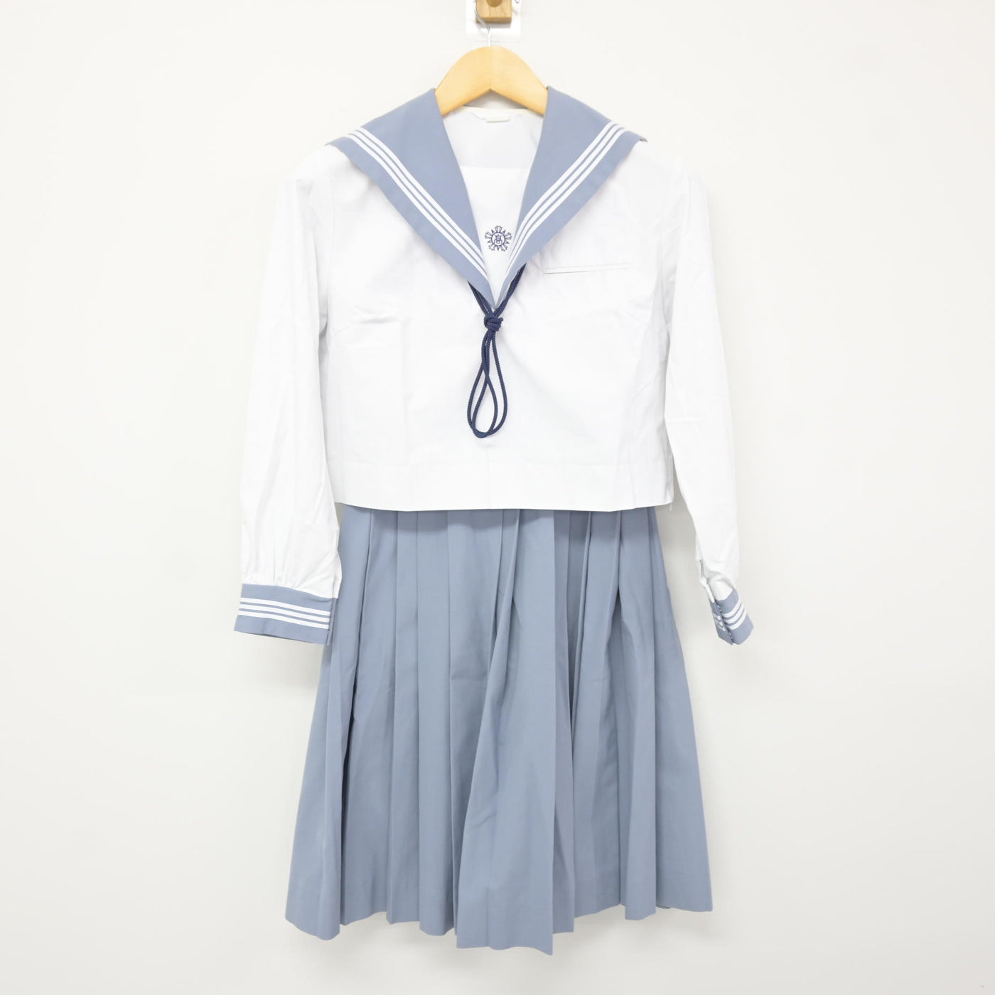 【中古】熊本県 玉名高等学校 女子制服 3点 (セーラー服・スカート) sf115431