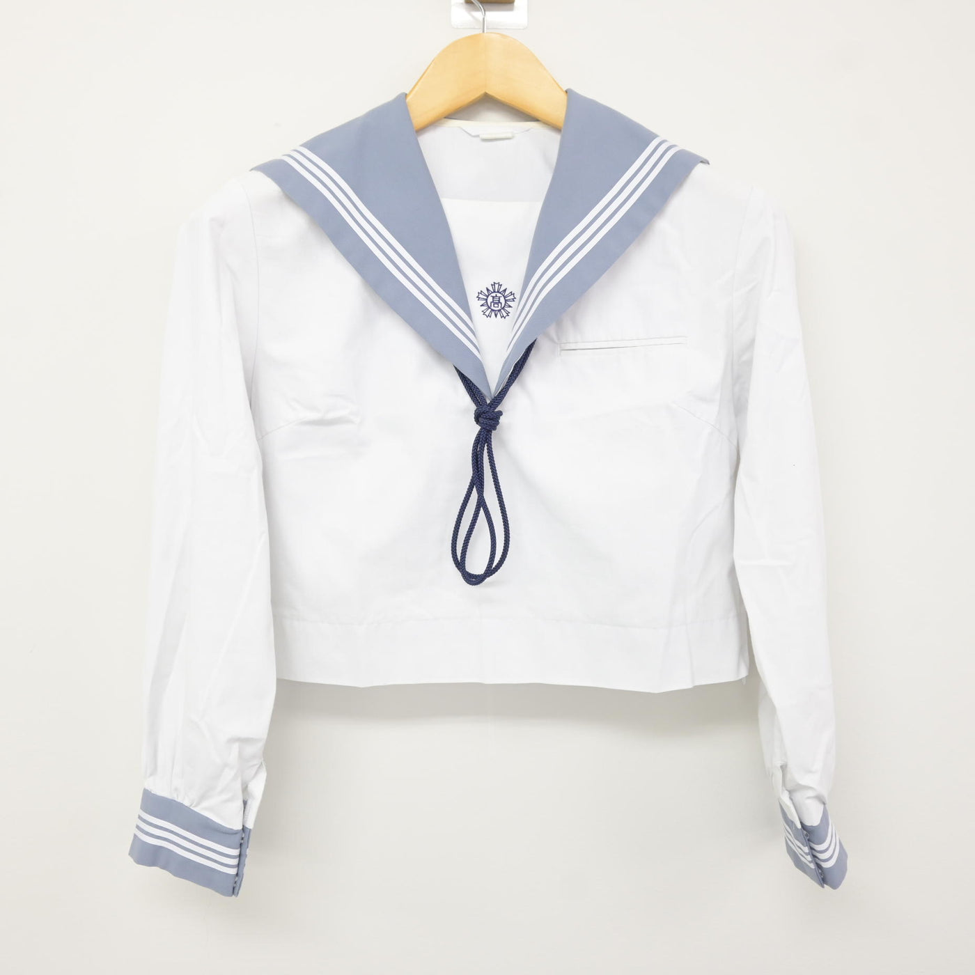 【中古】熊本県 玉名高等学校 女子制服 3点 (セーラー服・スカート) sf115431