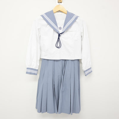 【中古】熊本県 玉名高等学校 女子制服 3点 (セーラー服・スカート) sf115432
