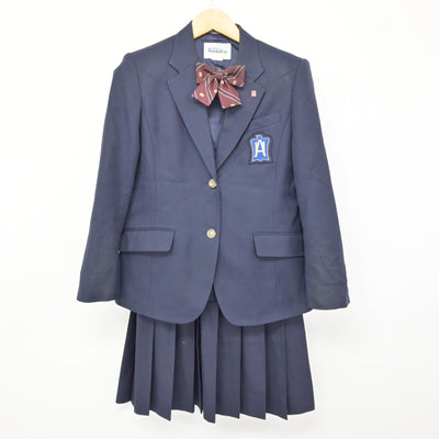【中古】東京都 足立区立第十一中学校 女子制服 4点 (ブレザー・スカート) sf115433