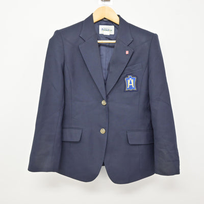 【中古】東京都 足立区立第十一中学校 女子制服 4点 (ブレザー・スカート) sf115433
