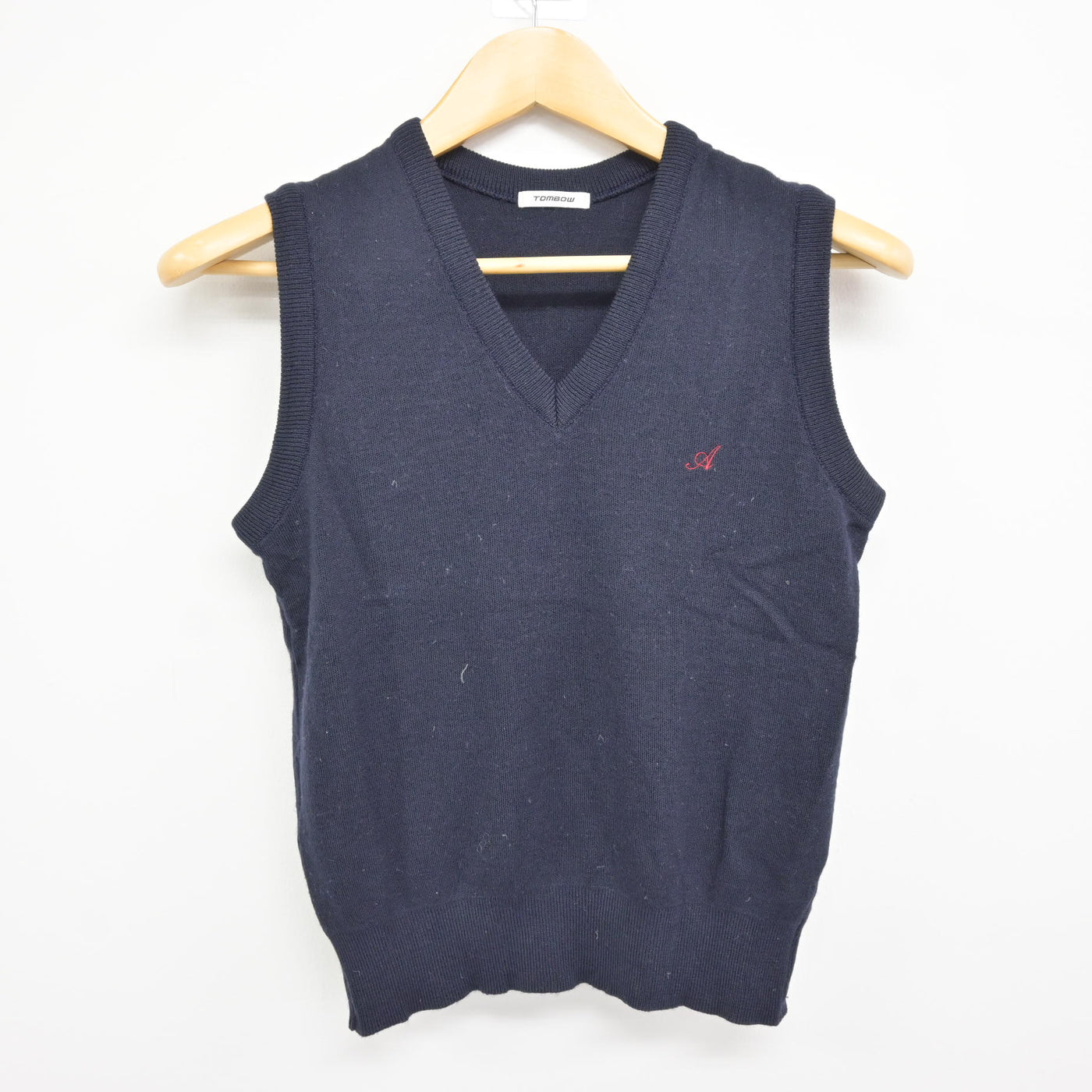 【中古】兵庫県 有馬中学校 女子制服 2点 (ニット・ニットベスト) sf115436