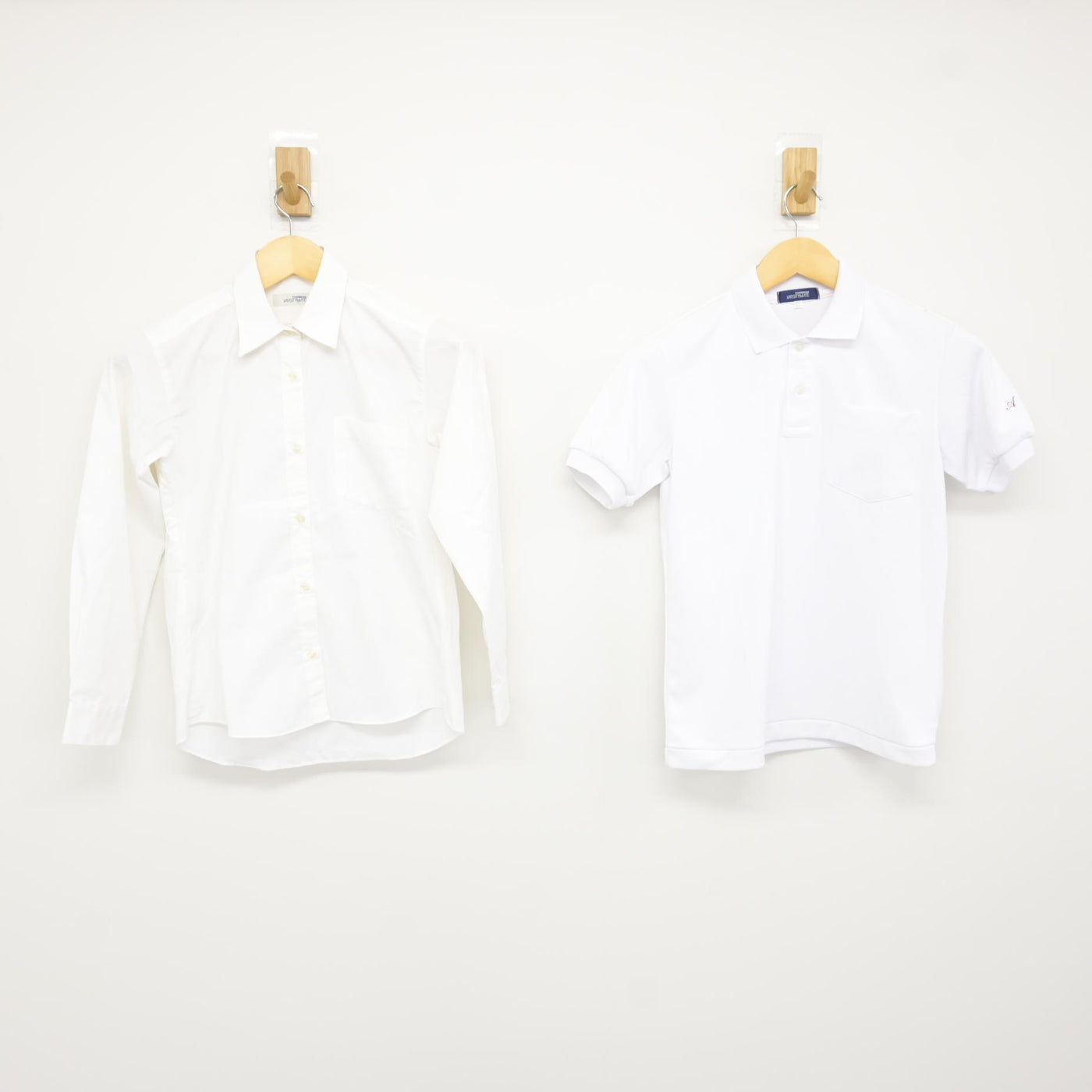 【中古】兵庫県 有馬中学校 女子制服 2点 (シャツ・シャツ) sf115437