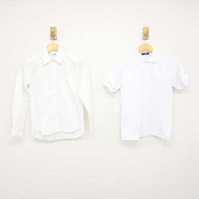 【中古】兵庫県 有馬中学校 女子制服 2点 (シャツ・シャツ) sf115437