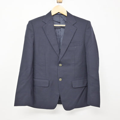 【中古】兵庫県 有馬中学校 男子制服 4点 (ブレザー・ズボン) sf115438