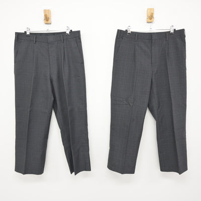 【中古】兵庫県 有馬中学校 男子制服 4点 (ブレザー・ズボン) sf115438