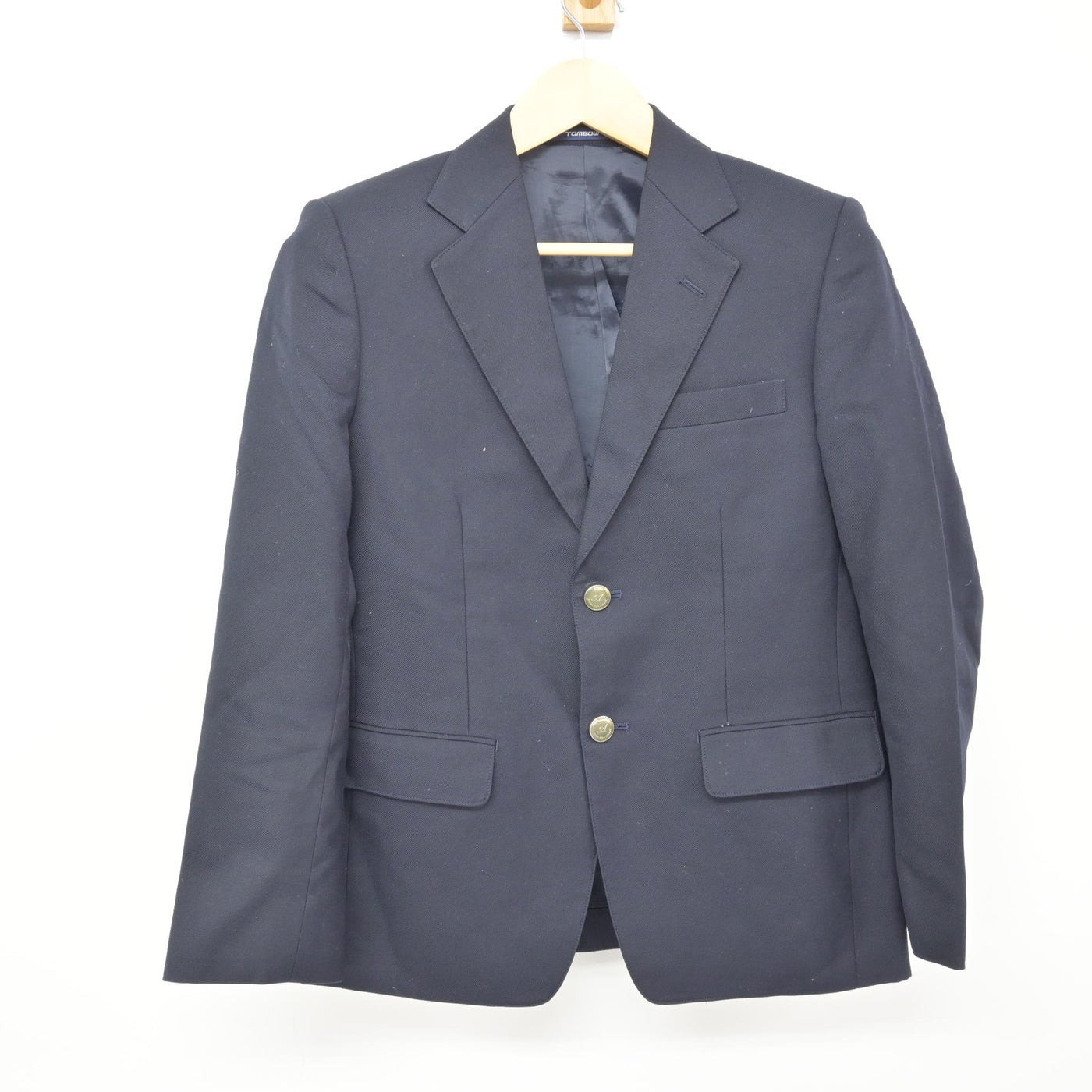 【中古】兵庫県 有馬中学校 男子制服 4点 (ブレザー・ズボン・ズボン) sf115439