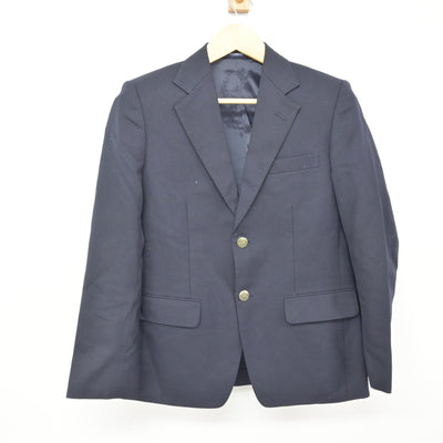 【中古】兵庫県 有馬中学校 男子制服 4点 (ブレザー・ズボン・ズボン) sf115439