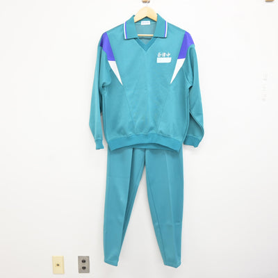 【中古】兵庫県 玉津中学校 女子制服 2点 (ジャージ 上・ジャージ 下) sf115457