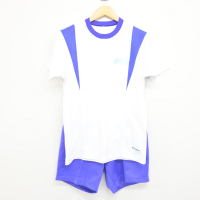 【中古】兵庫県 玉津中学校 女子制服 2点 (体操服 上・体操服 下) sf115458