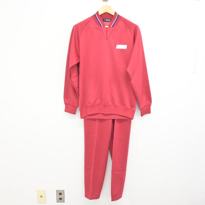 【中古】兵庫県 明石商業高校 女子制服 2点 (ジャージ 上・ジャージ 下) sf115459