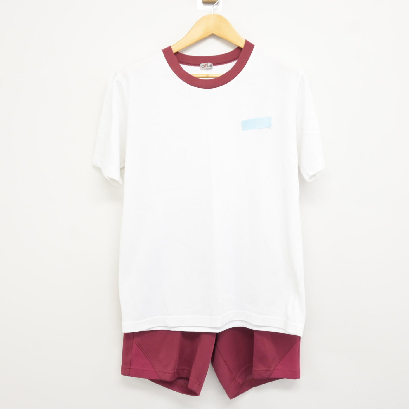 【中古】兵庫県 明石商業高校 女子制服 2点 (体操服 上・体操服 下) sf115460