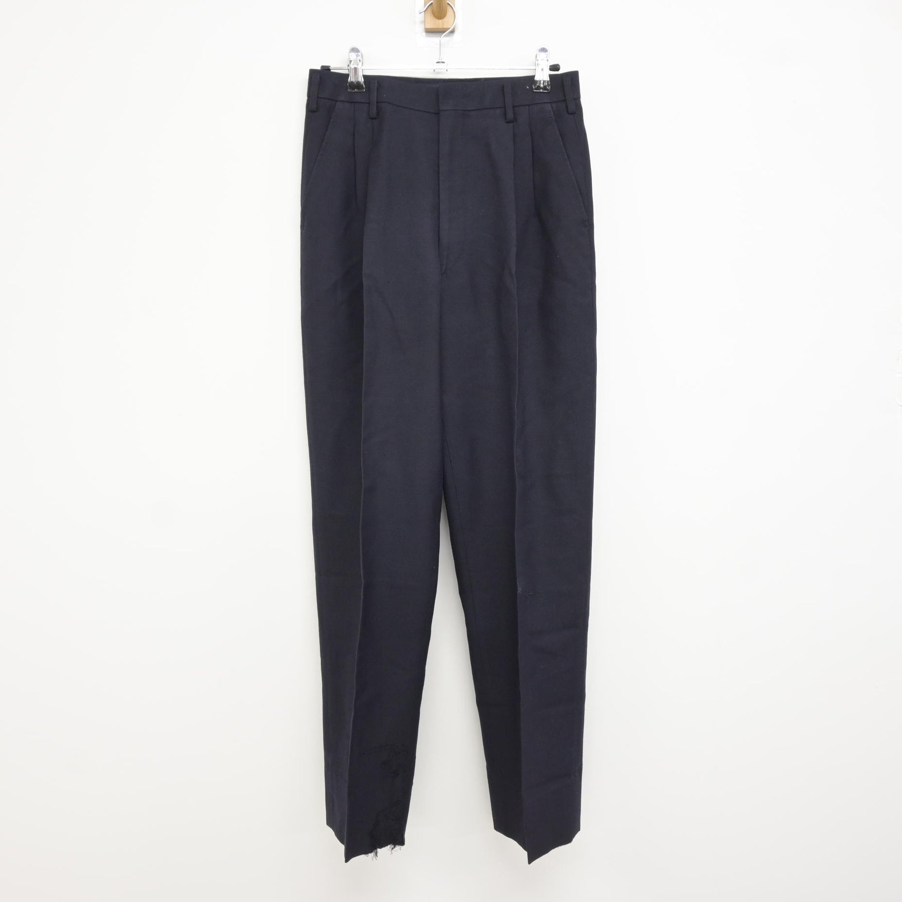 広島商業高等学校制服（男子） 中古】広島県 広島市立広島商業高等学校/旧制服 男子制服 2点 (シャツ