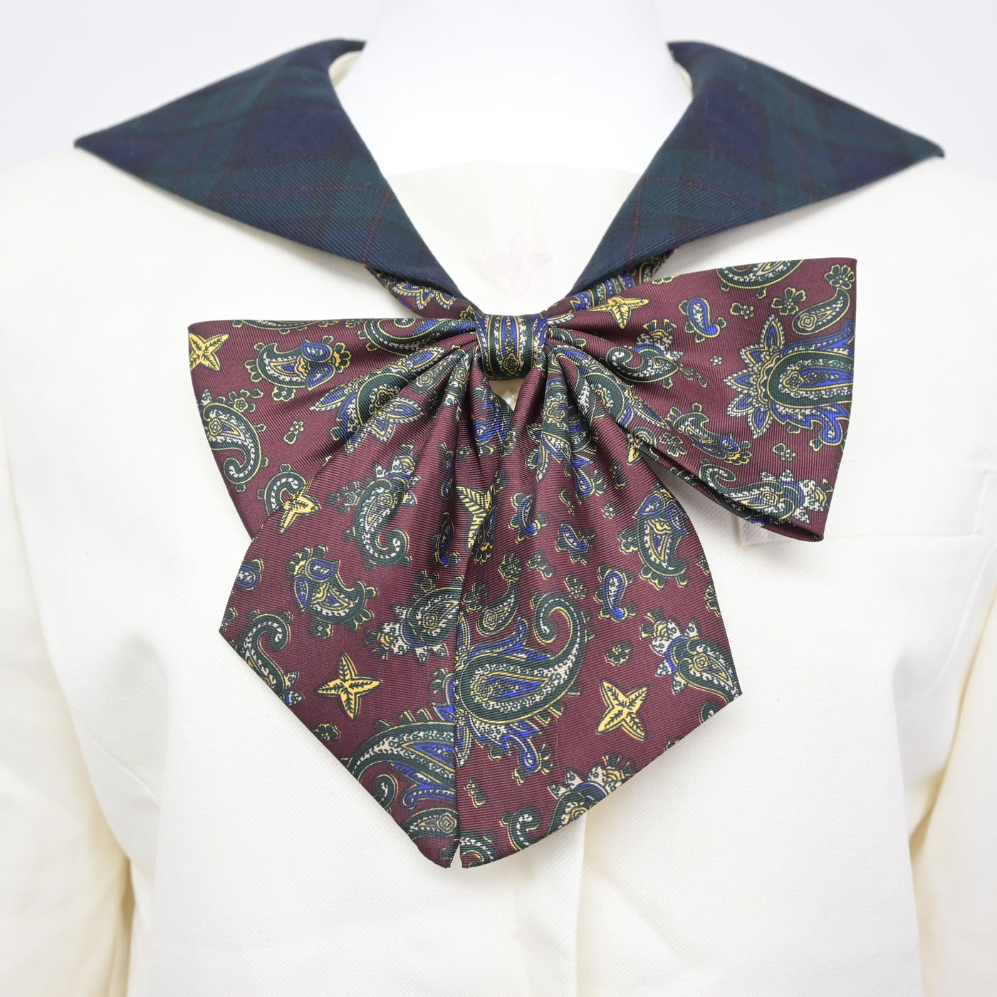 【中古】長崎県 長崎日本大学中学校 女子制服 3点 (セーラー服・スカート) sf115494