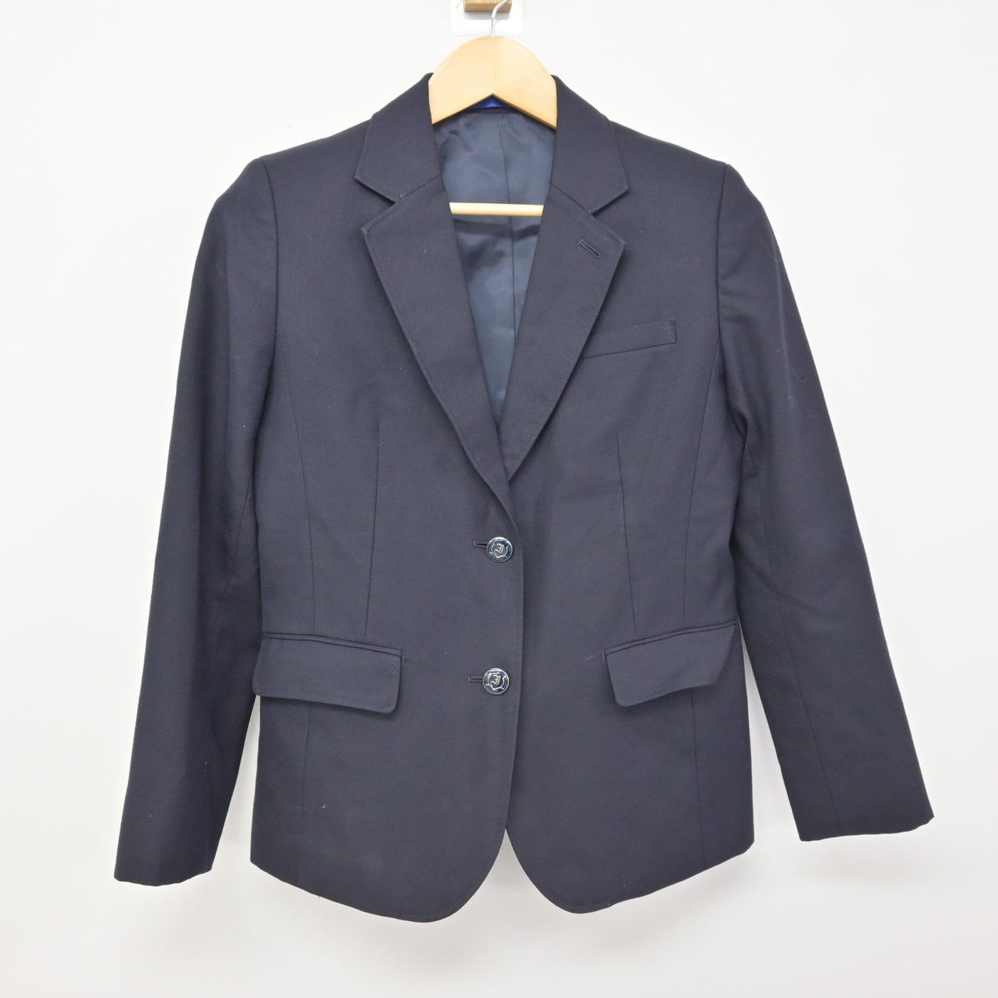 中古】和歌山県 和歌山市立和歌山高等学校 女子制服 3点 (ブレザー