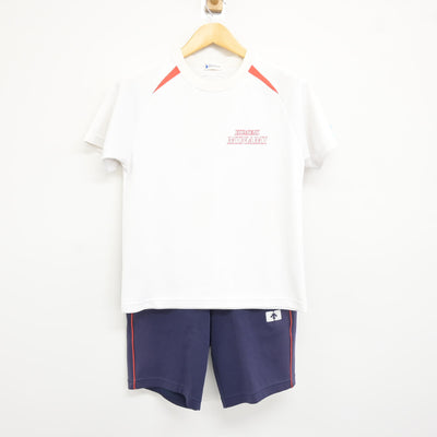 【中古】兵庫県 姫路南高等学校 女子制服 2点 (体操服 上・体操服 下) sf115542
