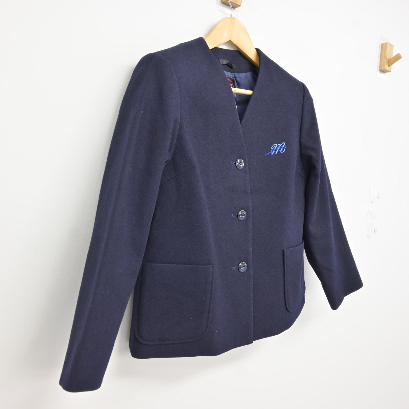 【中古】広島県 広島皆実高等学校 女子制服 1点 (コート) sf115553