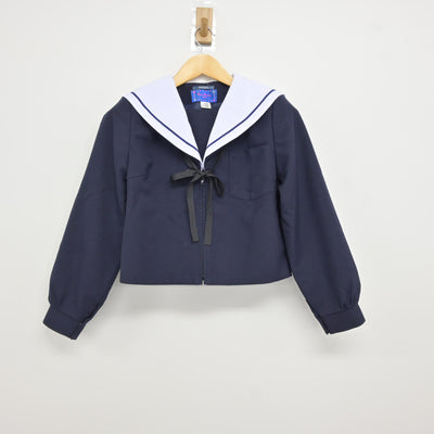 【中古】愛知県 今池中学校 女子制服 3点 (セーラー服・スカート) sf115564