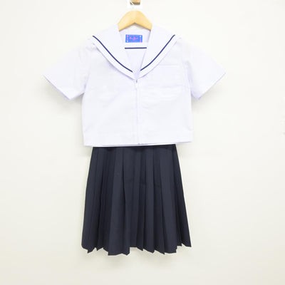 【中古】愛知県 今池中学校 女子制服 2点 (セーラー服・スカート) sf115565