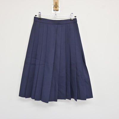 【中古】埼玉県 初雁中学校 女子制服 4点 (ブレザー・ベスト・スカート) sf115583