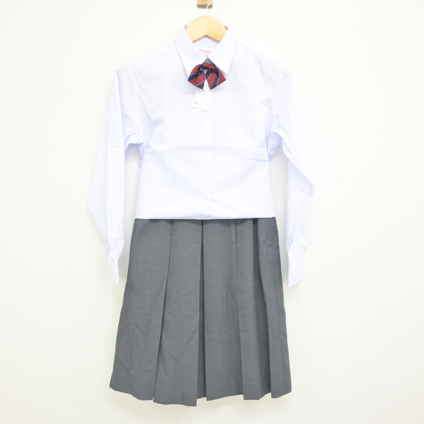 【中古】千葉県 末広中学校 女子制服 4点 (ブレザー・シャツ・スカート) sf115593