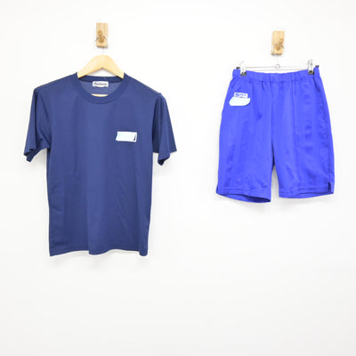 【中古】千葉県 末広中学校 女子制服 2点 (体操服 上・体操服 下) sf115596