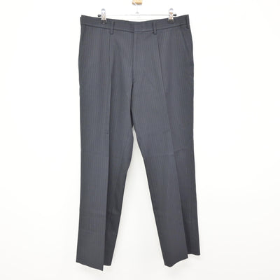 【中古】鹿児島県 明桜館高等学校 男子制服 4点 (ブレザー・シャツ・ズボン) sf115601