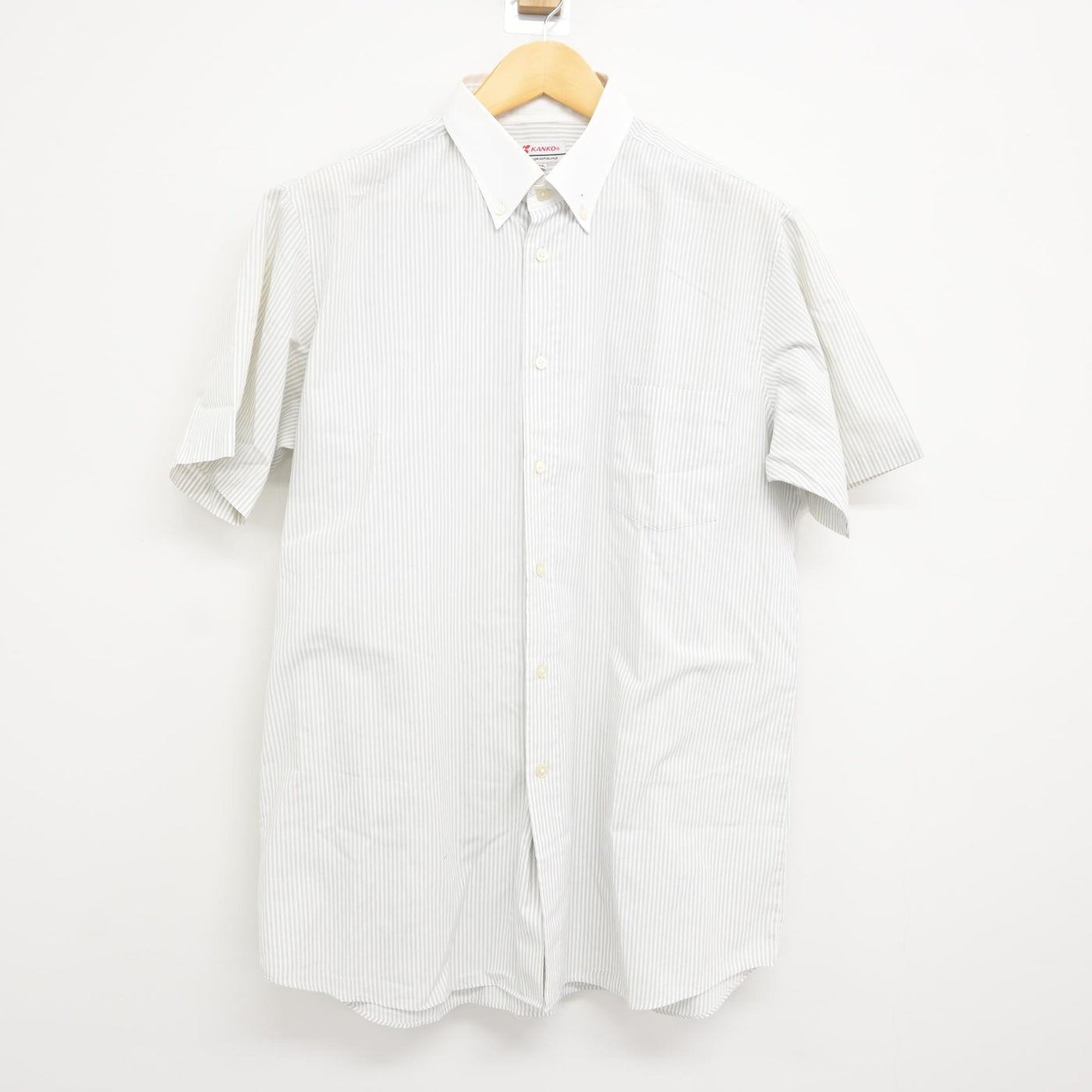 【中古】鹿児島県 明桜館高等学校 男子制服 2点 (シャツ・ズボン) sf115602