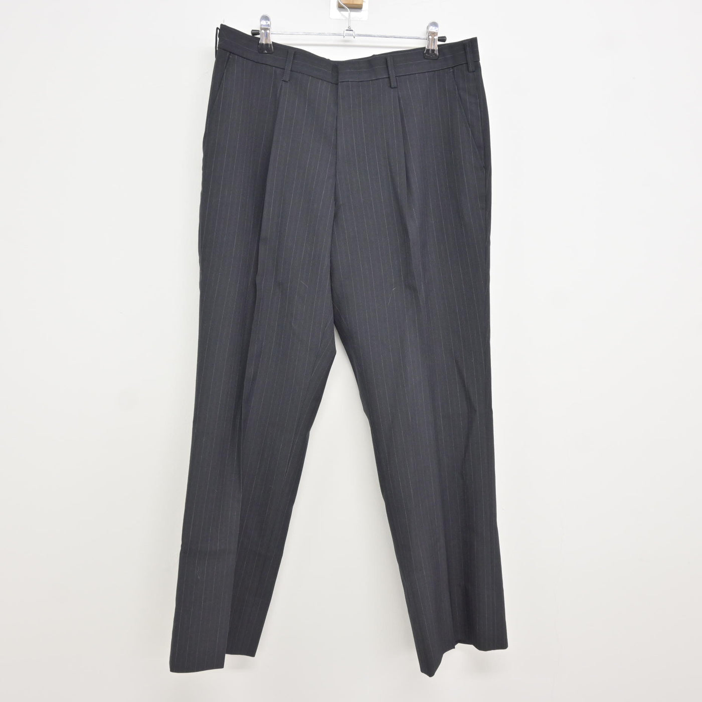 【中古】鹿児島県 明桜館高等学校 男子制服 2点 (シャツ・ズボン) sf115602
