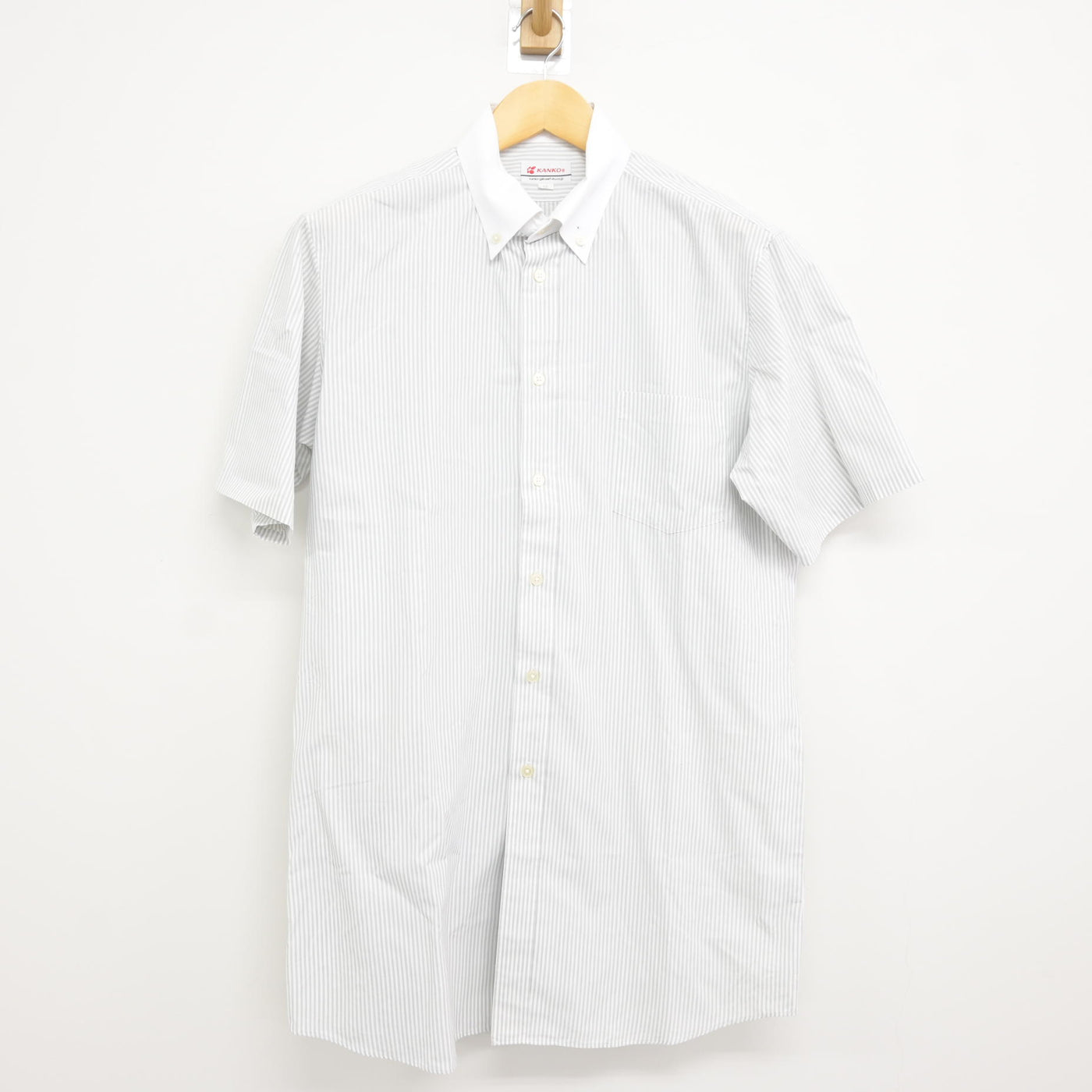 【中古】鹿児島県 明桜館高等学校 男子制服 2点 (シャツ・ズボン) sf115604