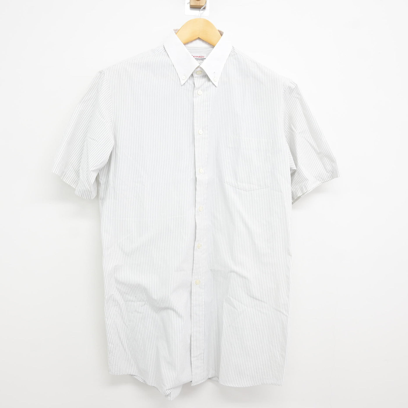 【中古】鹿児島県 明桜館高等学校 男子制服 2点 (シャツ・ズボン) sf115605