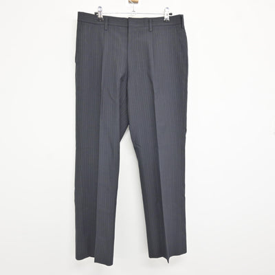 【中古】鹿児島県 明桜館高等学校 男子制服 2点 (シャツ・ズボン) sf115605
