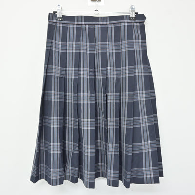 【中古】鹿児島県 樟南高等学校/旧制服 女子制服 3点 (ニットベスト・シャツ・スカート) sf115608