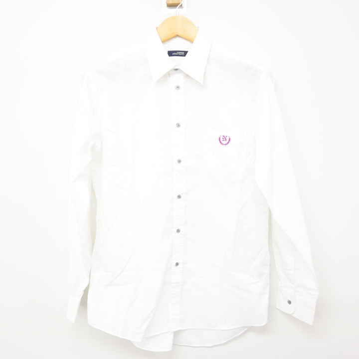 ★新居浜西高校★新品未使用★男子制服★Yシャツ半袖★Lサイズ 中古】愛媛県 新居浜工業高等専門学校 男子制服 3点 (ブレザー・シャツ