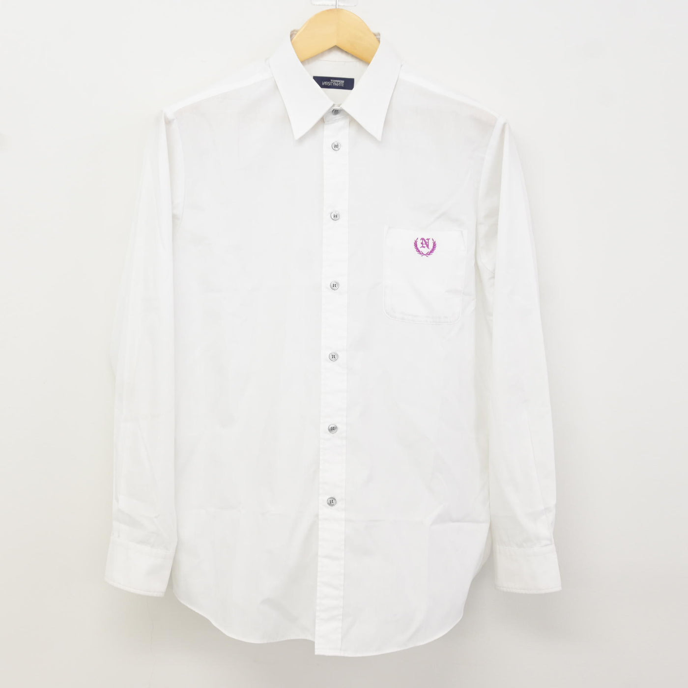 中古】愛媛県 新居浜工業高等専門学校 男子制服 2点 (シャツ・ズボン 